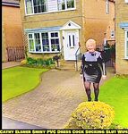 Shiny PVC Skirt Stocking High Heel Slut