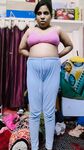 Indian Muslim girl Zainab showing her body