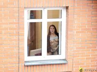 Black-haired Nympho Lexi Dona Gets Banged In Standing Position