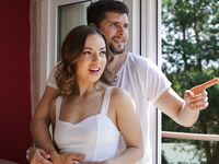 Lilit Sweet Sits Her Perfectly Shaved Pussy Down On Boyfriend's Cock