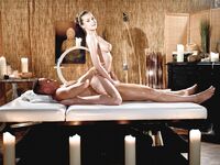 Busty Masseuse Stacy Cruz Gets A Good Dicking From Her Muscled Client