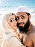 Beautiful Hijabi Arab Girl with Abdur Rahman