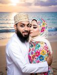 Beautiful Hijabi Arab Girl with Abdur Rahman