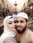 Beautiful Hijabi Arab Girl with Abdur Rahman