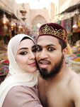 Beautiful Hijabi Arab Girl with Abdur Rahman