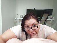 BBWLovr69 BBW Wife Sucking Fat Cock