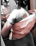 Sada aunty nude saree