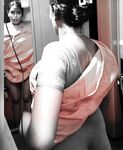 Sada aunty nude saree