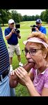 Cathy Golf Course Slut Filmed Sucking off Cock in The Rough