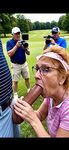 Cathy Golf Course Slut Filmed Sucking off Cock in The Rough