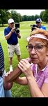 Cathy Golf Course Slut Filmed Sucking off Cock in The Rough