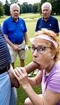 Golf Course Slut Cathy Filmed Sucking Off Cock on Fairway h