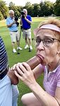 Golf Course Slut Cathy Filmed Sucking Off Cock on Fairway h
