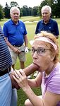 Golf Course Slut Cathy Filmed Sucking Off Cock on Fairway h