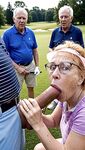 Golf Course Slut Cathy Filmed Sucking Off Cock on Fairway h