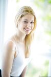Pretty Blonde Babe Charlotte Stokely Poses Naked In The Living Room photos (Kendra Lust)