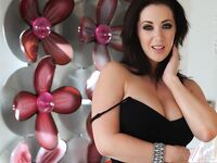 Busty Brunette Jayden Jaymes Takes Off Her Clothes For A Toys & Masturbation Session