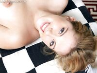 Delilah Littlemutt Uses Green And White Dildos To Penetrate Her Smooth Teen Pussy
