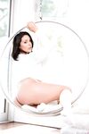 Fatty Brunette Girl Gracie Glam Is Demonstrating Her Hot Pantieless Bottom