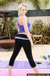 Busty Blonde Fitness Babe Mia Malkova Poses Naked Outdoors photos (Danny Mountain)