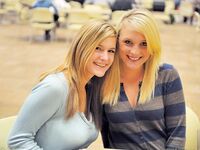 Teen Blonde Whitney FTV And Her Friend Get Their Big Tits Out In Public Place