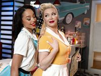 Alexis Tae And Serene Siren Licking Each Other With Relish