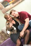 Four-eyed Milf Kelly Leigh In Stockings Deepthroats A Cock And Gets Hardcored