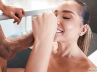 Big-boobed Hussy Called Anna Gets Oiled Up And Screwed By Tattooed Dude
