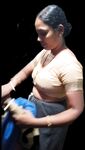 Bhabhi saree drop