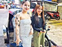 Marygold Cantutan And Snow Basa On Trike Patrol - Set 1