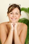Sweet Spectacled Brunette Girl Rebecca In Black Lingerie As A Secretary photos (Rebecca Onlytease)