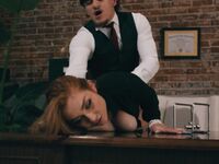 Curvy Redhead Chick Kira Fox Gets Fucked Good And Proper