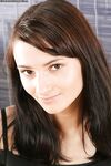 The Brunette Teen With Bush On Pussy Simona Karupspc Shows The Shaved Slits