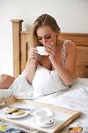 White Sheer Lingerie Of Hayley-Marie Coppin Doesnâ€™t Not Hide Her Adorable Tits And Pussy