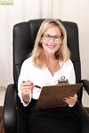 Horny MILF Katherine Jackson Gets Out Of Her Office Uniform And Flaunts Her Nice Bod