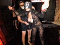 Danish swinger the Legend in BDSM gangbang
