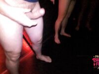 Danish swinger Horny Red in gangbang party