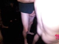 Danish swinger Horny Red in gangbang party