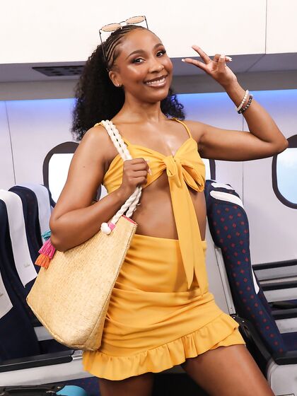 Curly-haired Ebony With Small Cans Gets Banged On Plane photos (Olivia Jay)