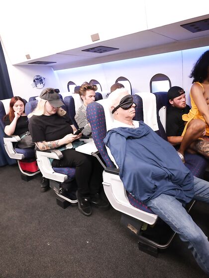 Curly-haired Ebony With Small Cans Gets Banged On Plane photos (Olivia Jay)