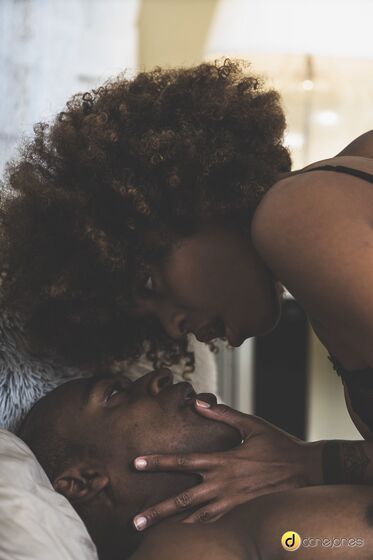 Dark-skinned Hottie With A Killer Body Makes Her Man Happy photos (Luna Corazon)