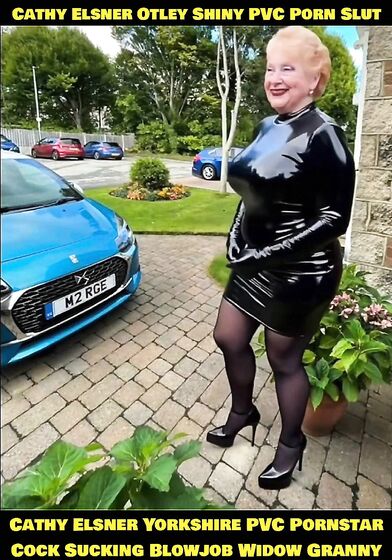 Shiny Tight PVC Plastic Dress High Heels Stocking Slut