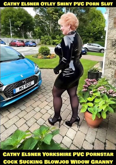 Shiny Tight PVC Plastic Dress High Heels Stocking Slut
