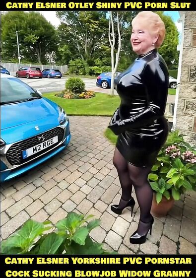 Shiny Tight PVC Plastic Dress High Heels Stocking Slut