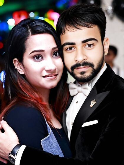 Ruhzsn & Archana Paneru - Asian Couple
