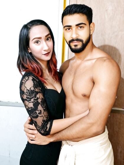 Ruhzsn & Archana Paneru - Asian Couple