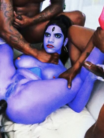 Nude Goddess Devi Durga