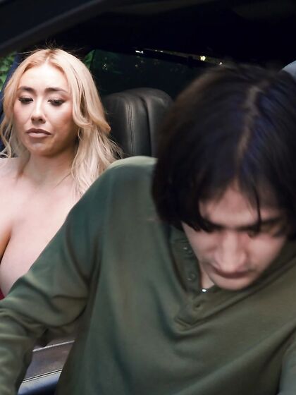 Fit Blondie Cyber Doll Takes Good Care Of BBC