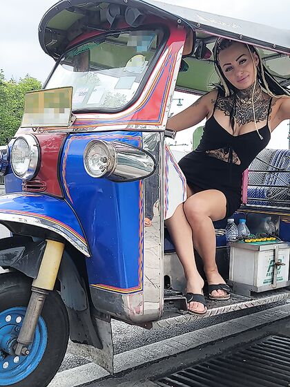 Mia C Returns On Tuktuk Patrol - Set 1