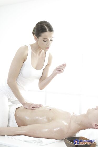 Beautiful Masseuse Sybil Pleasures Her Client In All Possible Ways